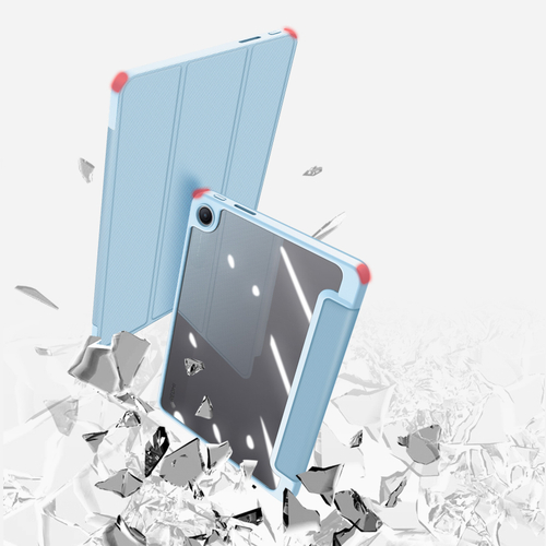 Чехол книжка синего цвета для планшета Xiaomi Redmi Pad 2 и Poco Pad C1, серия Toby Series от Dux Ducis