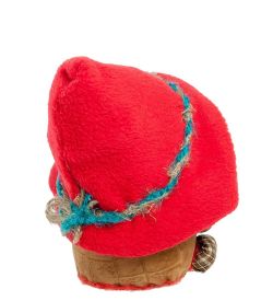 ТК-603 Игрушка лоскутная «Гном с самоваром» ср.