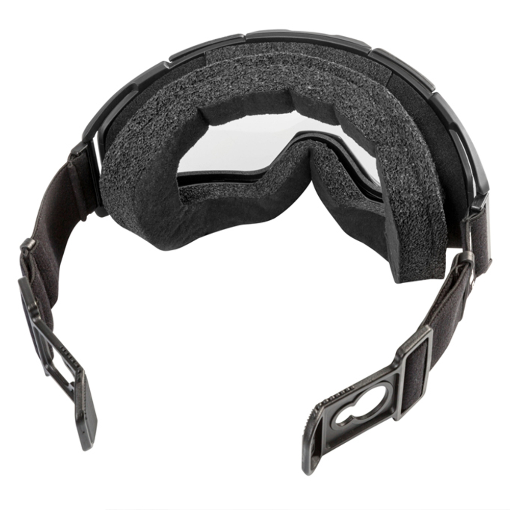 Очки снегоходные CKX 210 TACTICAL, линза двойная с регулировкой вентиляции, зеркальная серая, черный матовый
