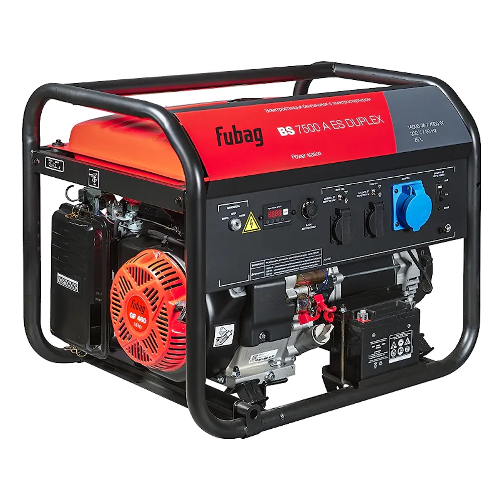 FUBAG BS 7500 A ES DUPLEX генератор бензиновый 641087