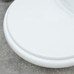 Тортница на ножке, белая