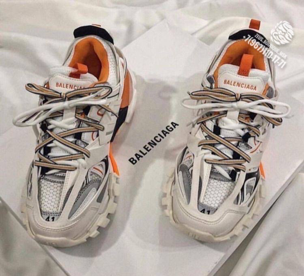 Кроссовки Balenciaga Track Clear Sole