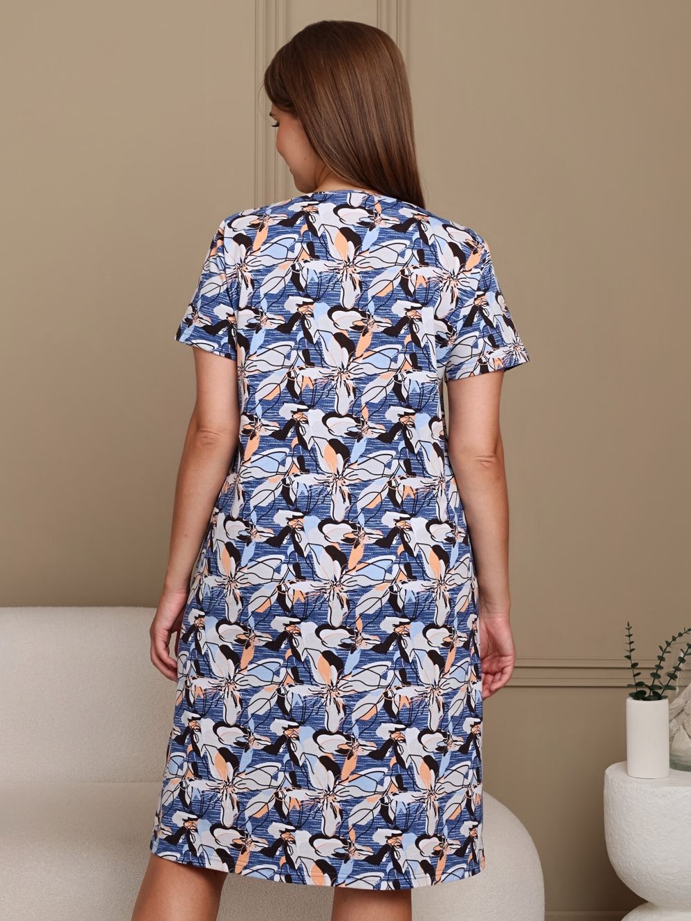 Халат Красота Виотекс СИНИЙ