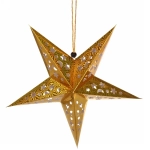 Украшение подвесное «Сияние звезды» 45 см, Золото