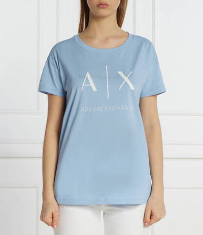 Футболка Armani Exchange - голубой(3DYT36 YJ3RZ)