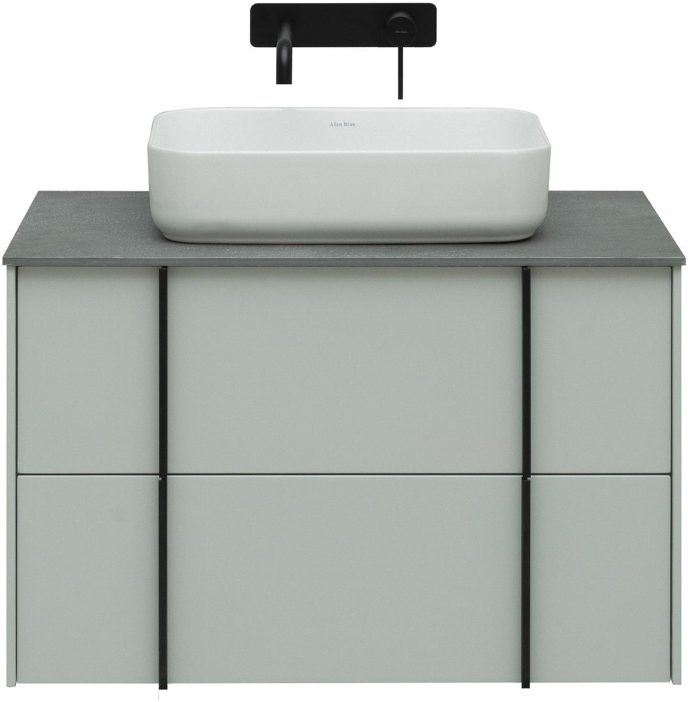 Тумба с раковиной Allen Brau Reality 1.32005.PWM 80 рapyrus white matt