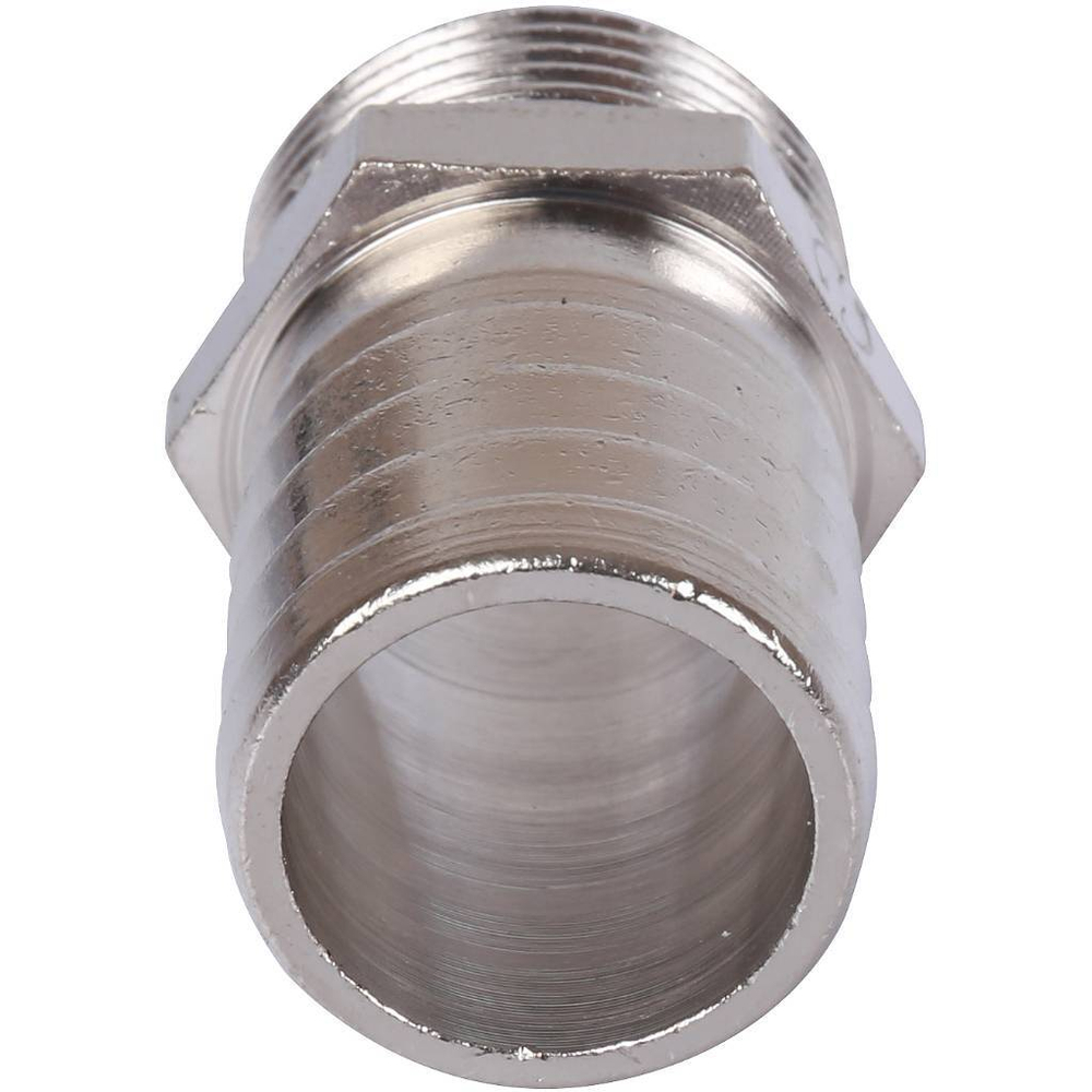 Штуцер STOUT никелированные 3/4"x25 мм НР