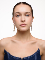 Серьги "Pin" Bicolor