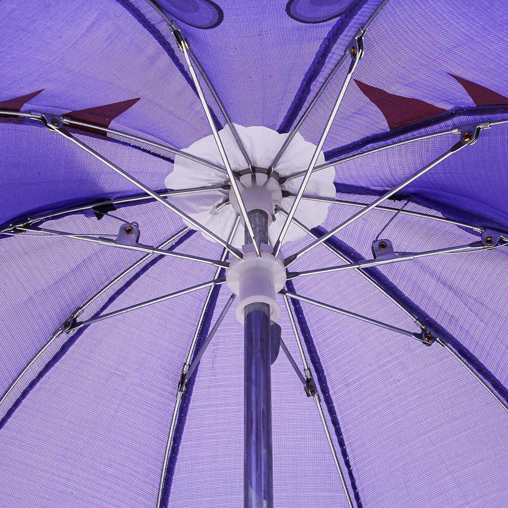 Зонт детский, фиолетовый, 18см, 6-5