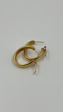 Серьги кольца Milor Italy