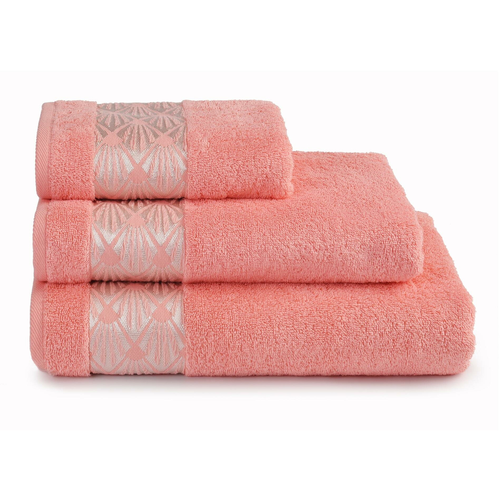 Полотенце махровое Cleanelly 100% хлопок ПЦ-3501-4344 (13-1510) 70*130