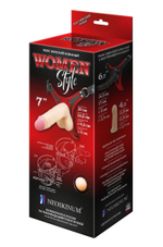 Женский пояс WOMEN Style с 3 насадками (Цвет: красный с черным)