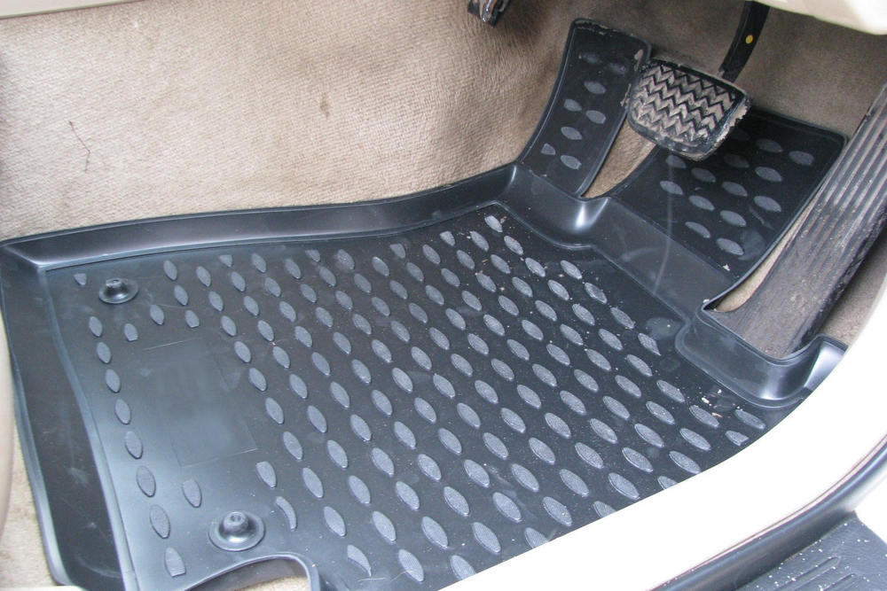 Коврики Standard, в салон TOYOTA Mark 2 GX110 2000-2004, П.Р., 4 шт. (полиуретан, чёрные) Element.NLC.48.24.210