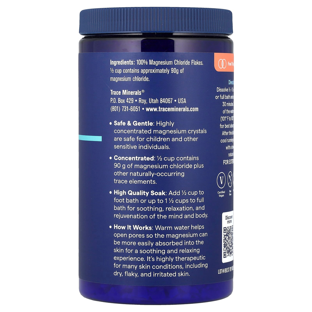 Trace, Хлопья чистого магния, 720 г (25,4 унции)