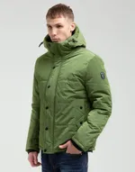 Куртка We Don’t Care Short Puffer Jacket Olive