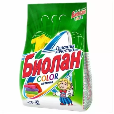 Стиральный порошок Биолан Color (автомат), 1.2 кг