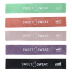 Sports Research, Sweet Sweat, мини-эспандеры, 5 штук