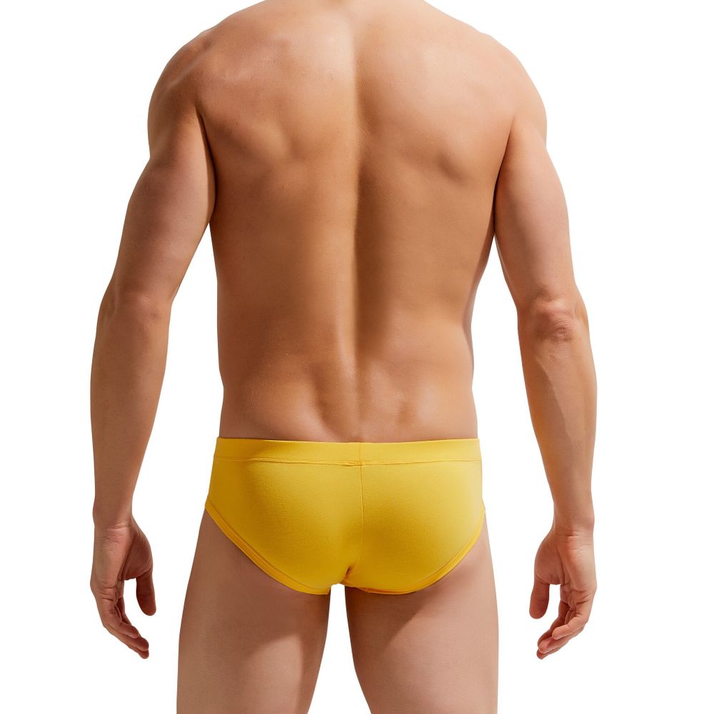 Мужские трусы брифы желтые GAUVINE 2007
