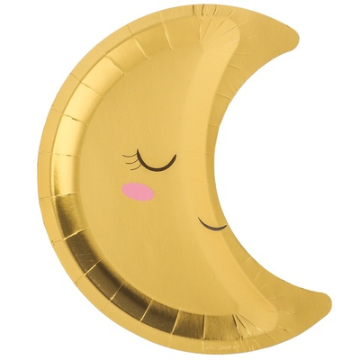 Тарелки бумажные «Детские грезы. Месяц», 23 см, 6 шт