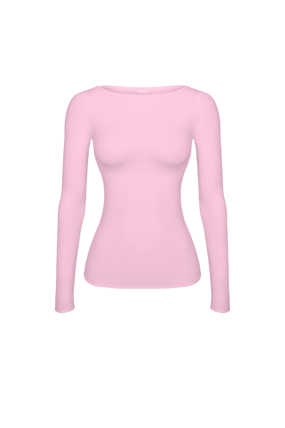 pink off the shoulder long sleeve