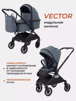 Коляска детская RANT "VECTOR" (2в1) RA322