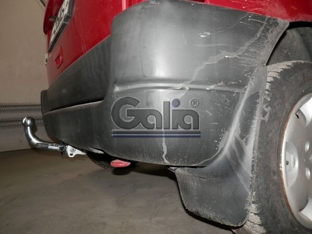 Фаркоп оцинкованный Galia C043A для Citroen Berlingo I 1996-2008, Berlingo First 2008-, Peugeot Partner I 1996-2008, Partner Origin 2008-(паспорт и сертификат в комплекте)(без электрики)