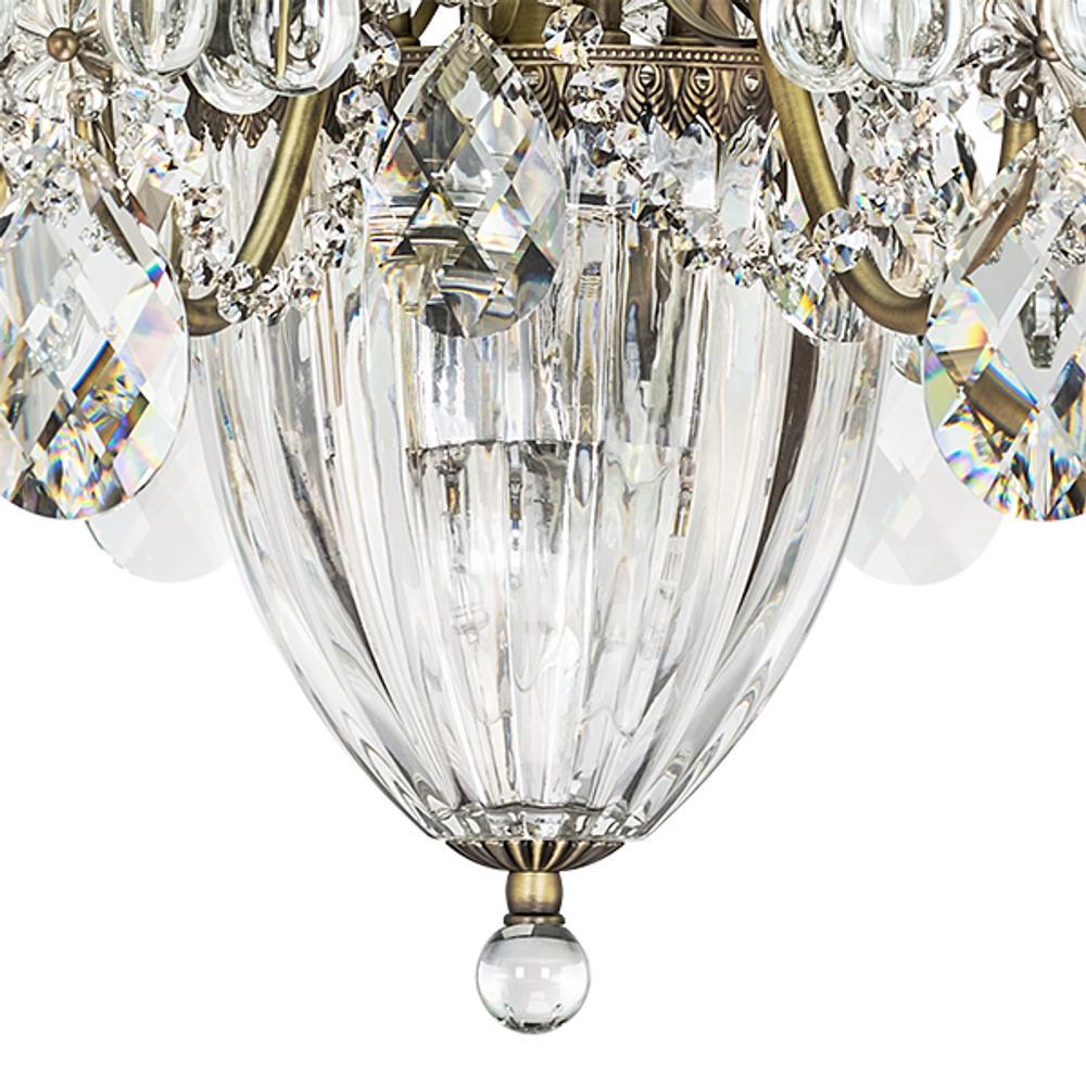 790111 Люстра SCHON 11х60W E14 Бронза