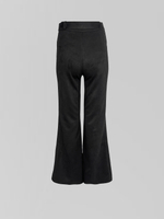 Брюки Fire Studio 047-1 клеш однотонные замшевые со стрелками и ремнем в комплекте