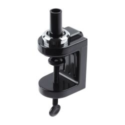 Настольный светильник ЭРА NLED-497-12W-BK светодиодный на струбцине и с основанием черный