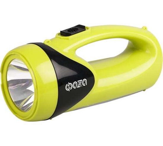 Фонарь Фаза аккум 12 светодиод AccuF8-L1W/L12 зел