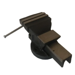 Тиски стальные с наковальней 4''-100мм FORCEKRAFT FK-6540204