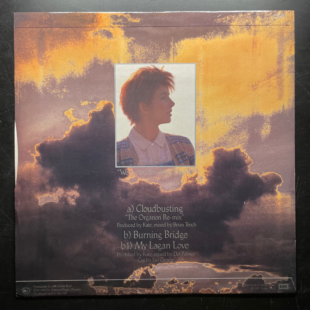 Kate Bush ‎– Cloudbusting (Англия 1985г.) 12", 45 RPM