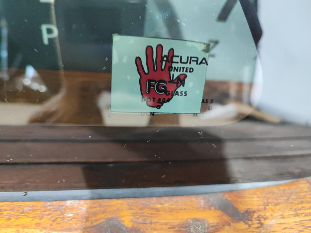 Стекло заднее левое Acura RDX 1 06-12 Б/У Оригинал 73550STKA00