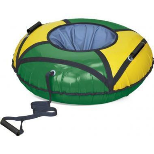 Тюбинг d-700 ЭКОНОМ зеленый-желтый с камерой ТБК-70/ЗЖ2