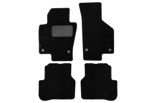 Коврики в салон для VOLKSWAGEN Passat CC 2008-2012, купе, 4 шт. (текстиль) арт.KLEVER03512522110KH