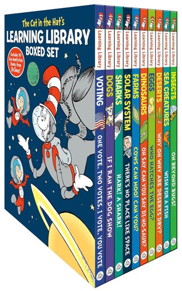 The Cat in the Hat&#39;s Learning Library Boxed Set