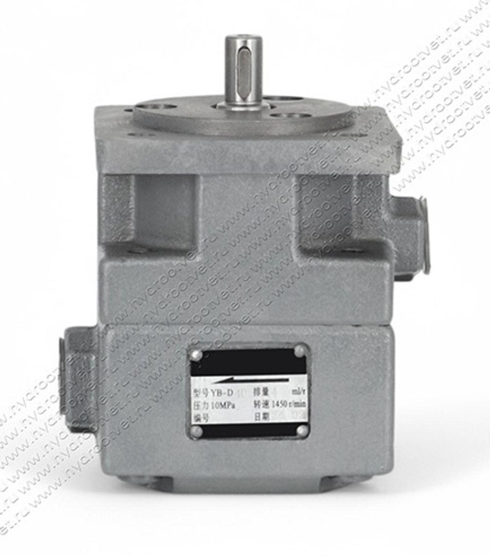 БГ12-41Б - Пластинчатый нерегулируемый насос с рабочим объемом 4 см3, 100 бар (YB-D4U)