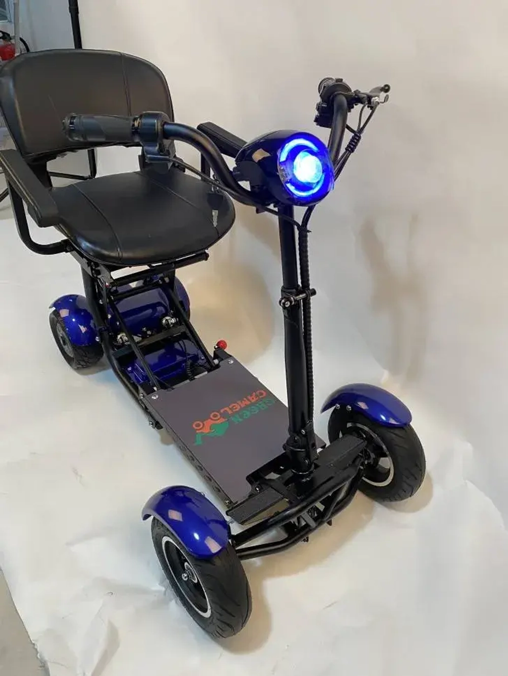 Электротрицикл Green Camel Кольт 801 FAT (36V 15,6Ah 2x400W) с сиденьем