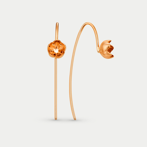 Серьги золотые