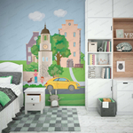 Фотообои Выборг. Часовая башня 118