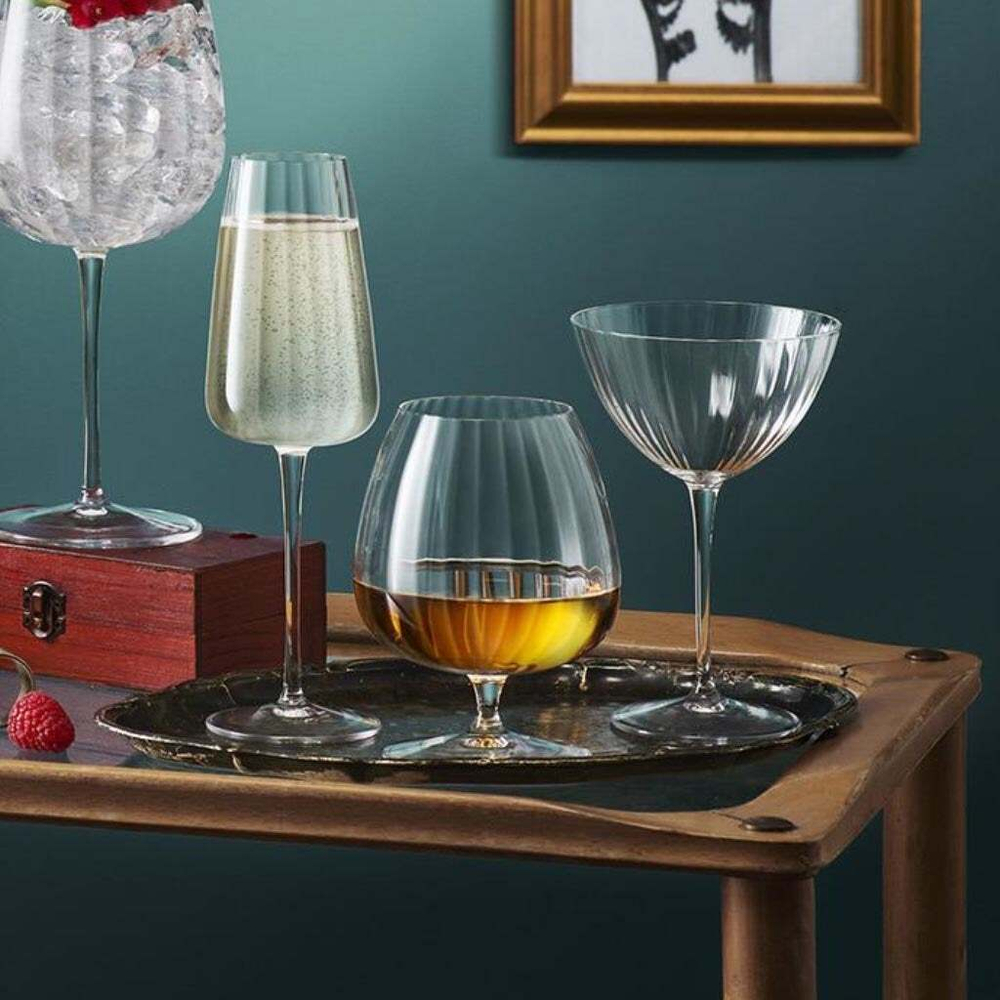 Набор бокалов для коньяка и бренди 4шт 465мл Luigi Bormioli Оптика