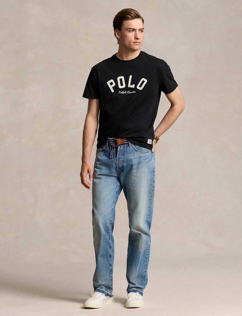 Футболка POLO RALPH LAUREN - черный(710952043)