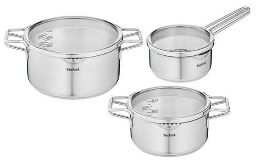 Набор посуды Tefal Nordica 6 предметов 1,4/2,9/5л 16/20/24см H852S325