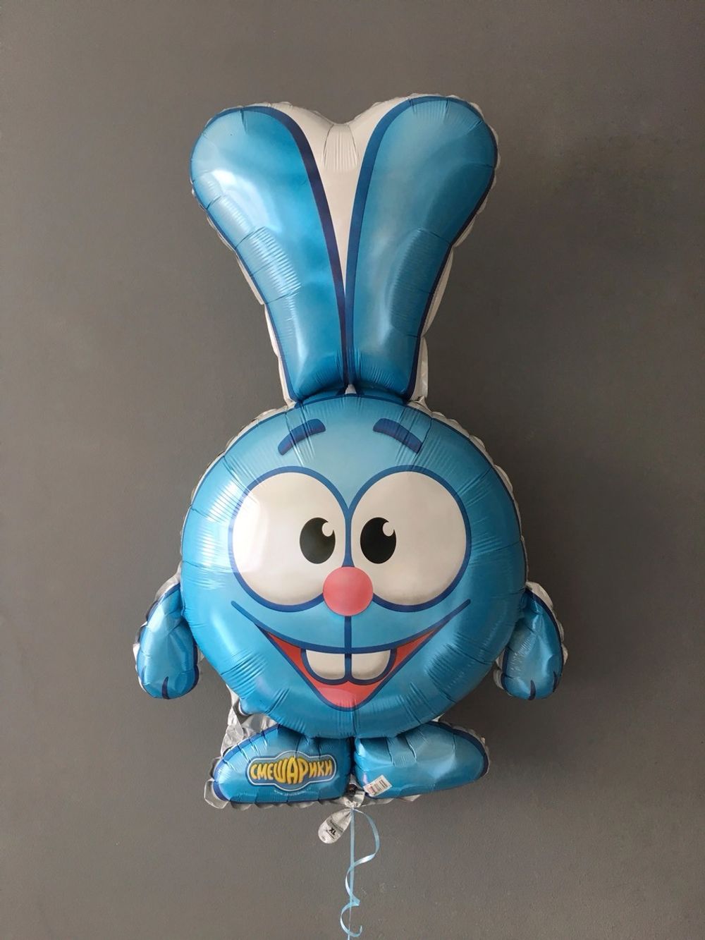 А Шар Фигура/Р30 Смешарики "Крош", 28"/73см * 41"/105см