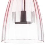 814003 Люстра BELLE LED 1х8W 450LM АЛЮМИНИЙ/МУЛЬТИКОЛОР 3000K