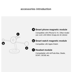 Модульная станция держатель от Nillkin, серия SnapBranch Modular Device Station