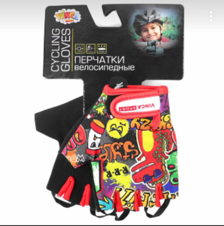 Перчатки велосипедные детские, Graffiti, разноцв., 5XS VG 990 Graffiti (5)