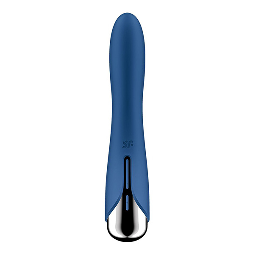 Синий вибратор 17,8см для G-точки Satisfyer Spinning Vibe 1 Rotating G-Spot Vibrator Blue