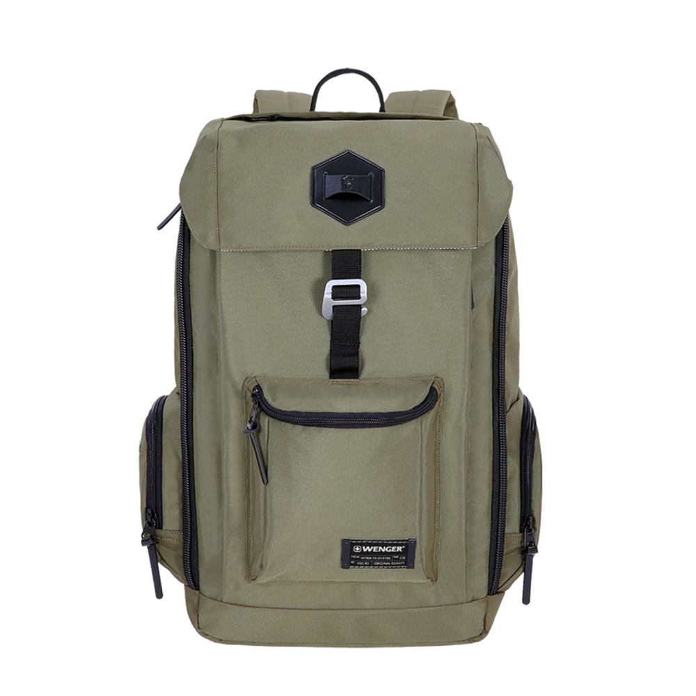 Рюкзак Wenger 18'', оливковый, 28x18x46 см, 22 л