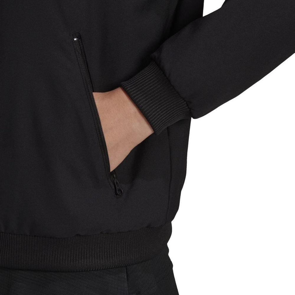 Женская теннисная куртка Adidas W Woven Jacket - black/white